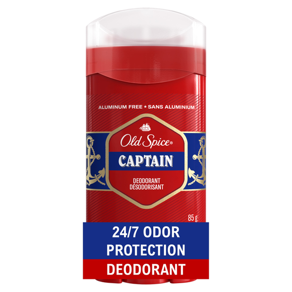 Deodorants Old Spice Aluminum Free Deodorant for men, Captain hero