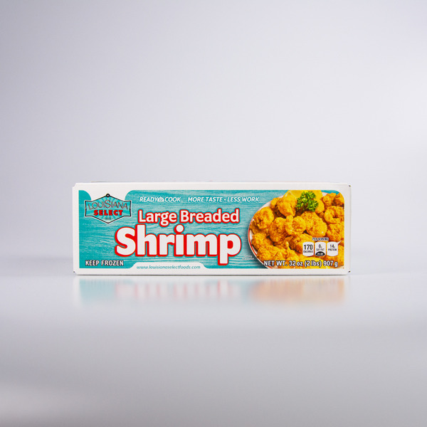 Frozen Meat & Seafood Louisiana Select IQF Breaded Shrimp hero