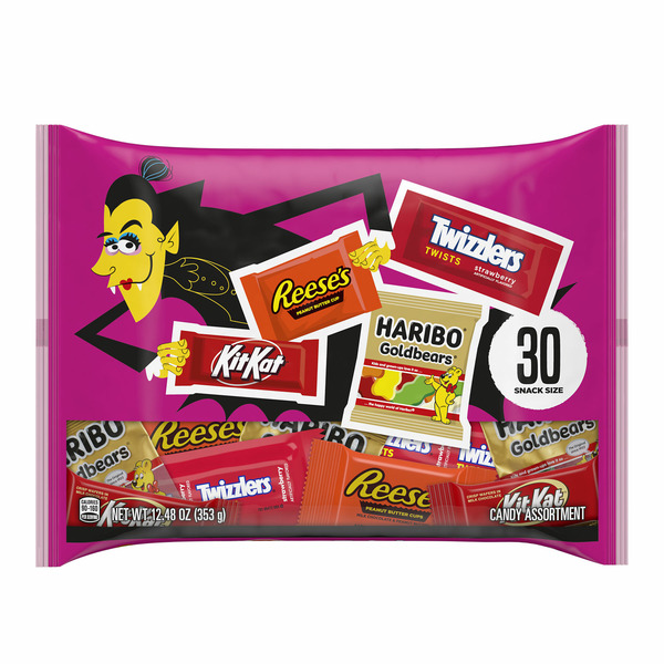 Hershey's Assorted Flavored Snack Size Halloween Candy hero