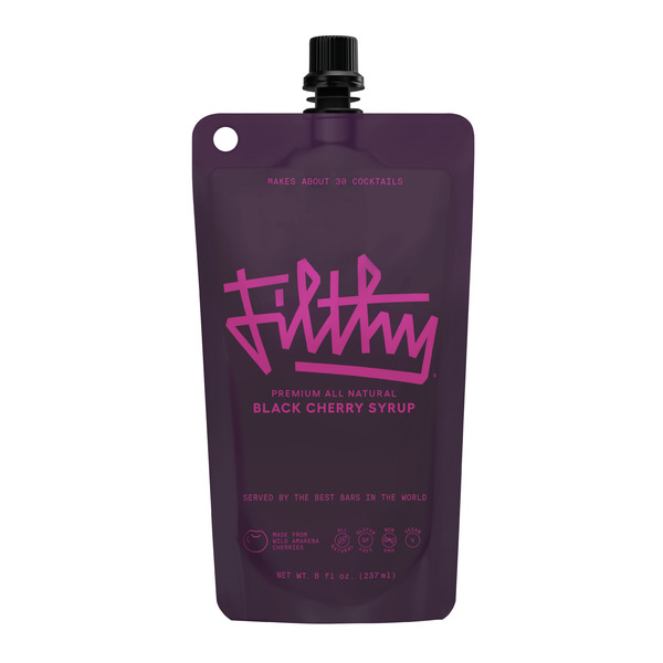 Mixers Filthy Black Cherry Syrup hero