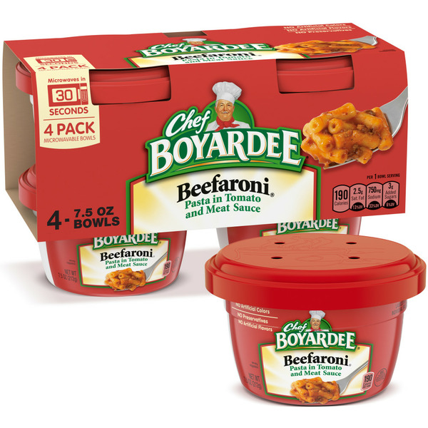 Chef Boyardee Beefaroni, Microwave Meal hero