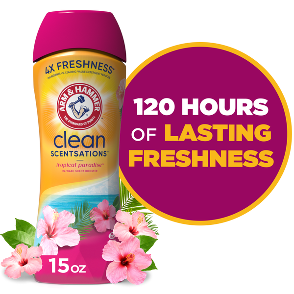 Arm & Hammer Clean Scentsations In-Wash Scent Booster - Tropical Paradise hero