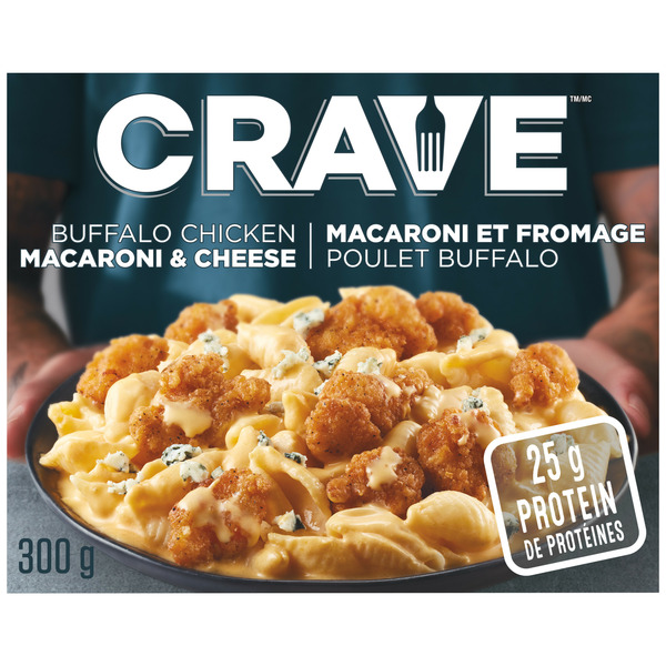 Prepared Meals Crave Buffalo Chicken Mac & Cheese hero