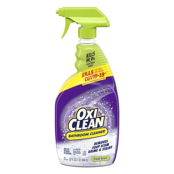 Cleaning Products OxiClean Bathroom Cleaner hero