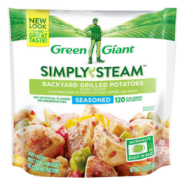 Frozen Produce Green Giant Seasoned Backyard Grilled Potatoes hero