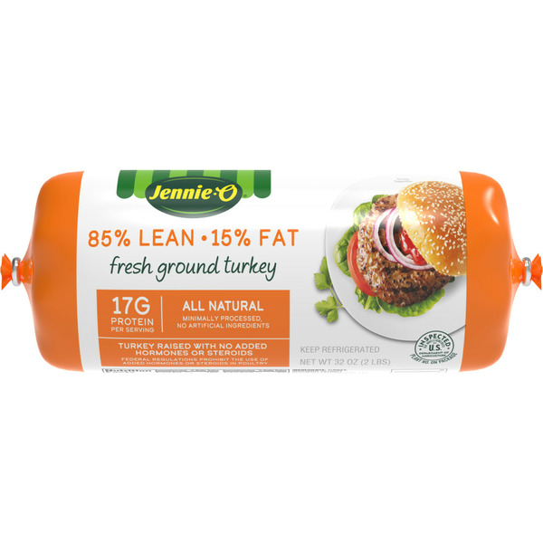 Packaged Poultry Jennie-o Turkey Store Ground Turkey  85% Lean / 5% Fat hero