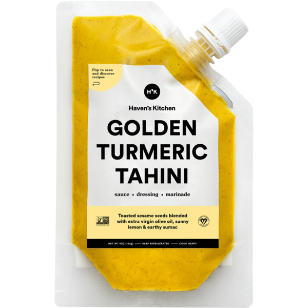 Refrigerated Condiments Haven's Kitchen Golden Turmeric Tahini hero