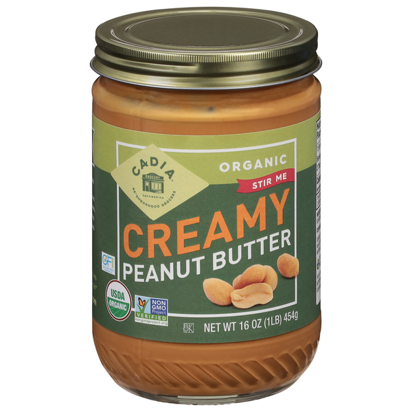 Spreads CADIA Peanut Butter, Organic, Creamy hero