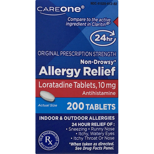 Cold, Flu & Allergy CareOne Allergy Relief Loratadine 10 mg Tab hero