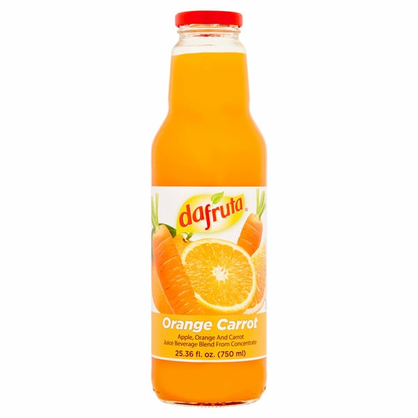 Juice & Nectars Dafruta Apple Orange And Carrot Juice Beverage Blend hero