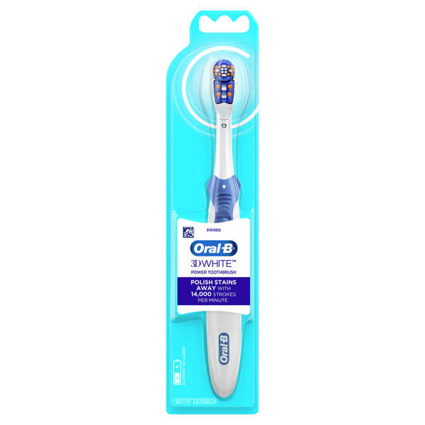 Oral Care Oral-B 3D White Battery Power Electric Toothbrush hero