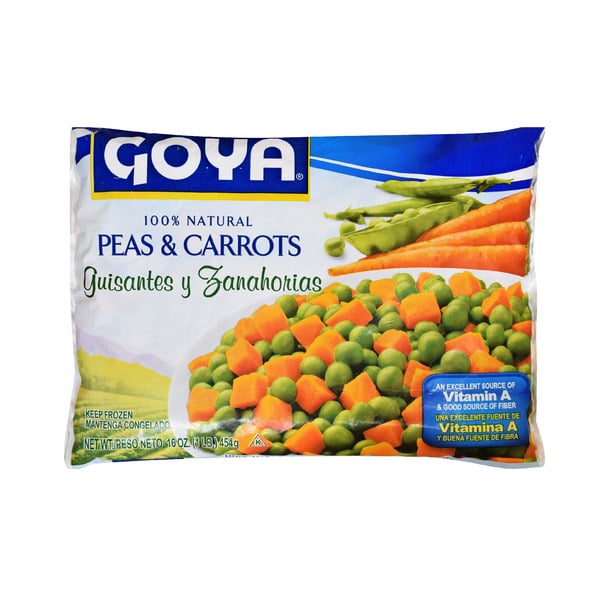 Frozen Produce Goya 100% Natural Peas & Carrots hero