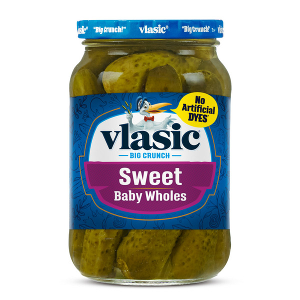 Pickled Goods & Olives Vlasic Sweet Baby Whole Pickles hero