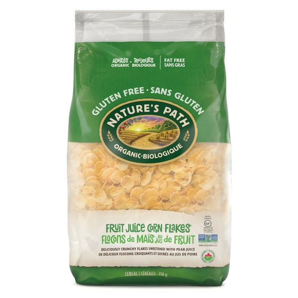 Natural Value Nature's Path Fruit Juice Sweetened Corn Flakes hero