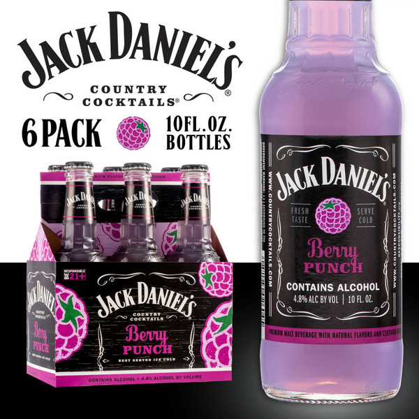 Malt Beverages Jack Daniel's Country Cocktails Berry Punch hero