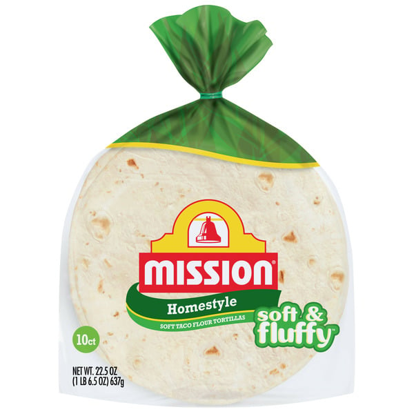 Tortillas & Flat Bread Mission Homestyle Flour Tortillas hero