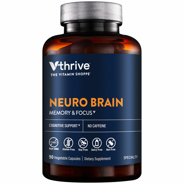 The Vitamin Shoppe Vthrive Neuro Brain - (90 CH Vegetarian Capsules) hero