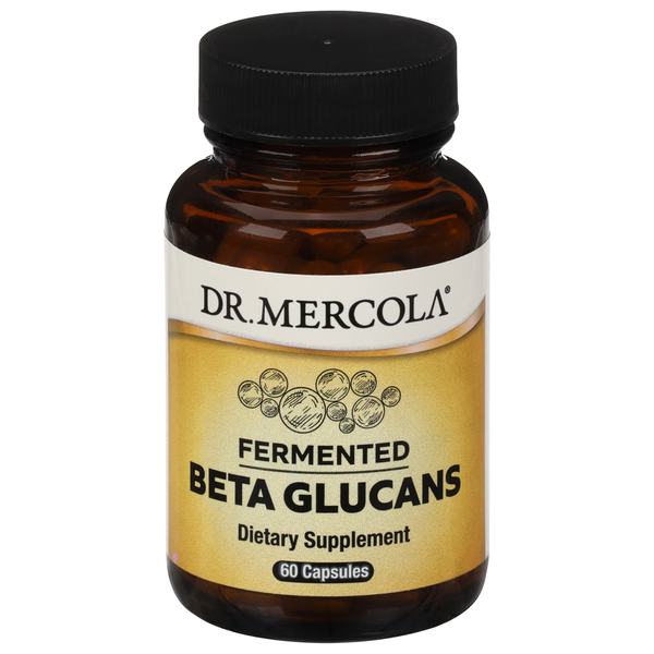 Vitamins & Minerals Dr. Mercola Beta Glucans, Fermented, Capsules hero