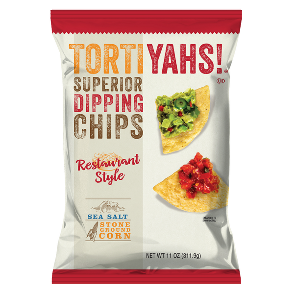 TORTIYAHS! Superior Dipping Chips, Restaurant Style Sea Salt﻿ hero