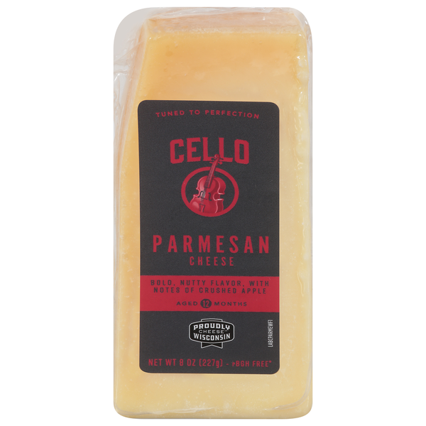 Packaged Cheese Cello Cheese, Parmesan hero