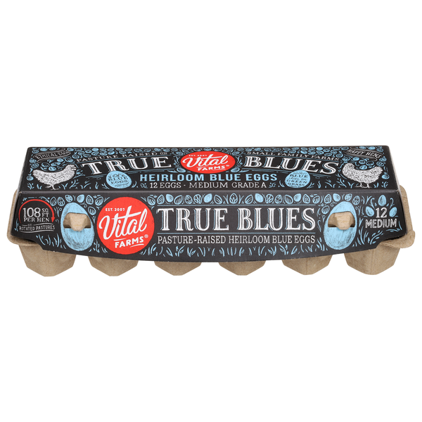 Vital Farms Eggs, Heirloom Blue, Medium, Grade A hero