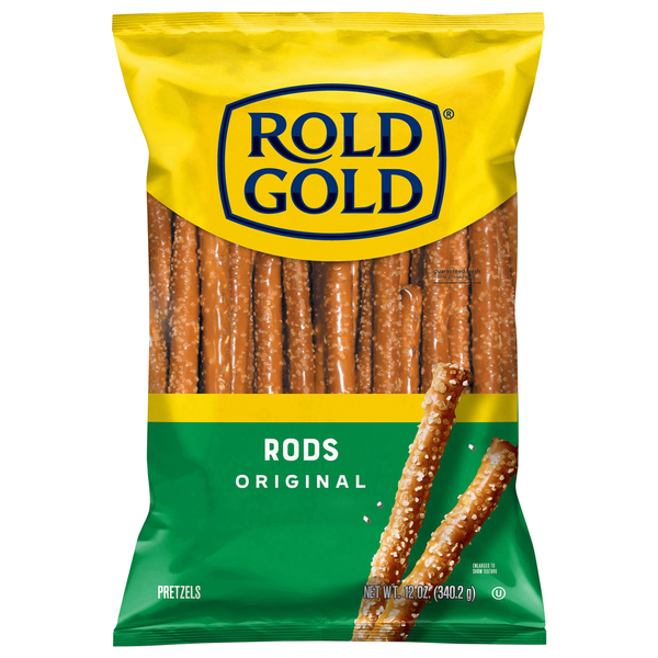 Chips & Pretzels ROLD GOLD Pretzels, Original, Rods hero