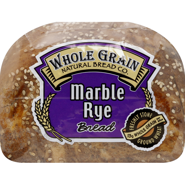 Bread Whole Grain Bread Co. Marble Rye Bread hero