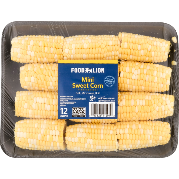 Fresh Vegetables Food Lion Sweet Corn, Mini hero