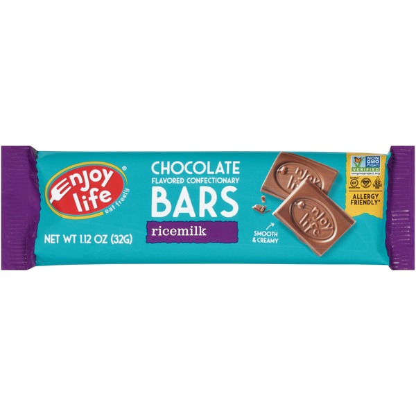 Candy & Chocolate Enjoy Life Foods Chocolate Candy Bar, Ricemilk hero