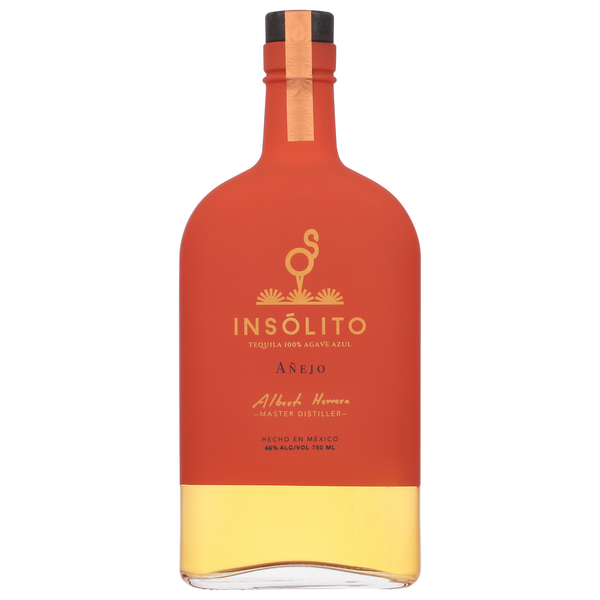 Liquor INSÓLITO Tequila, 100% Agave Azul, Blanco hero