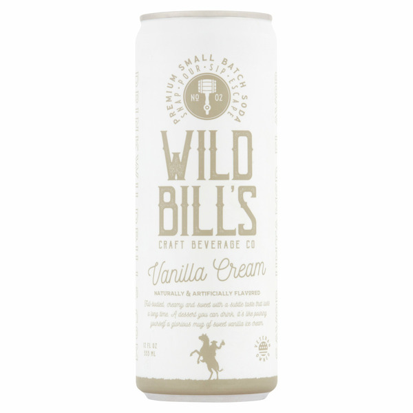 Wild Bill's Craft Beverage Co Vanilla Cream Soda hero