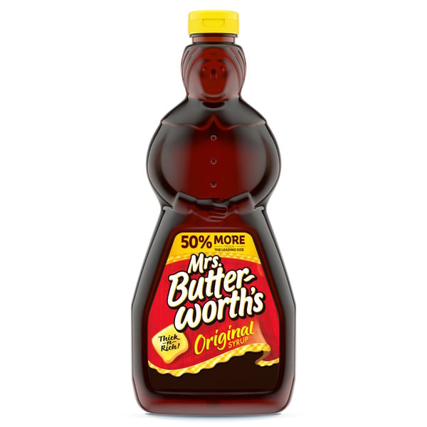 Honeys, Syrups & Nectars Mrs. Butterworth's Original Thick and Rich Pancake Syrup hero