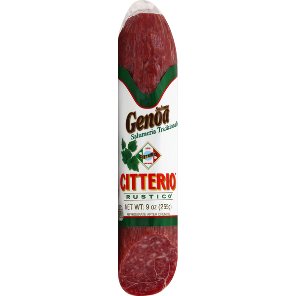 Lunch Meat Citterio Salame, Genoa hero