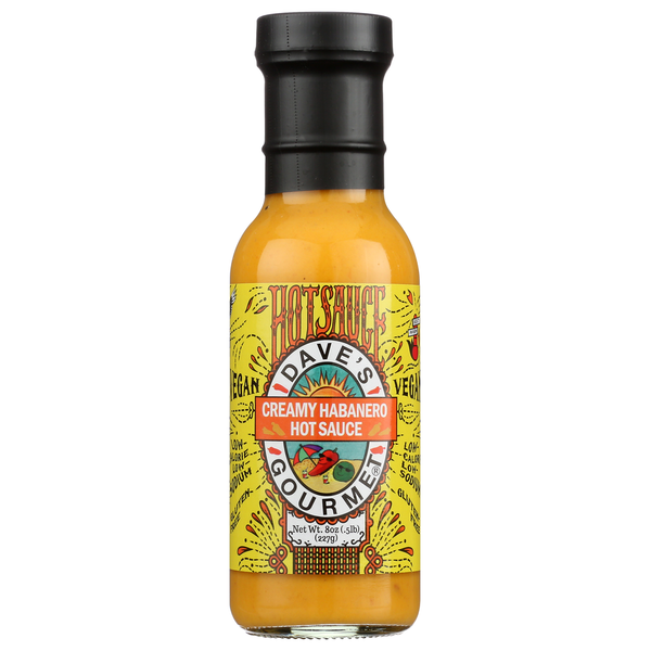 Condiments Dave's Gourmet Hot Sauce hero