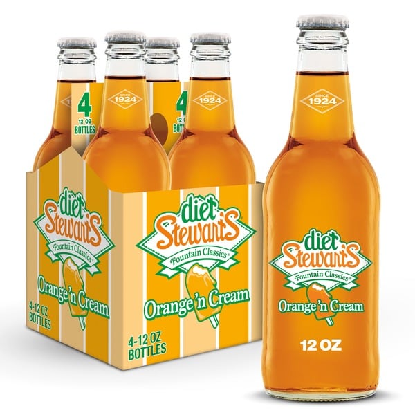 Soft Drinks Stewart's Orange 'n Cream Soda hero