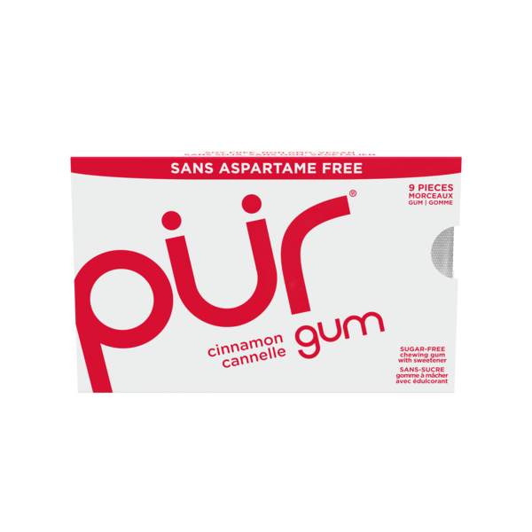 Mint & Gum PÜR Cinnamon,  Aspartame Free, 100% Xylitol Natural Flavored Gum hero