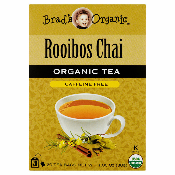 Coffee Brad's Organic Rooibos Chai Organic Tea Bags hero