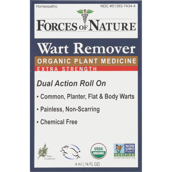 Beauty Forces of Nature Wart Remover, Organic, Extra Strength hero