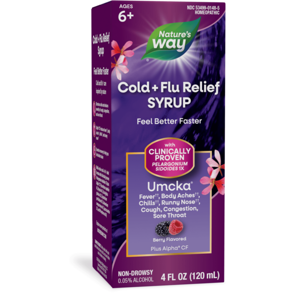 Cold, Flu & Allergy Nature's Way Umcka® Cold+Flu Relief Syrup hero