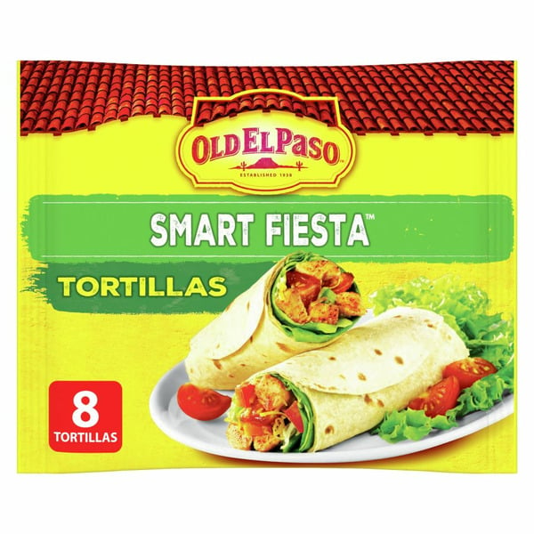 Latino Foods Old El Paso Smart Fiesta Tortillas hero