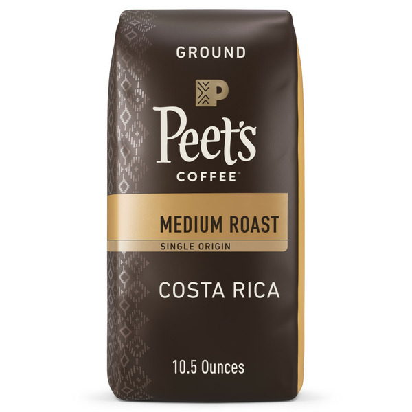 Coffee Peet's Coffee Single Origin Costa Rica, Medium Roast Ground Coffee, Bag hero