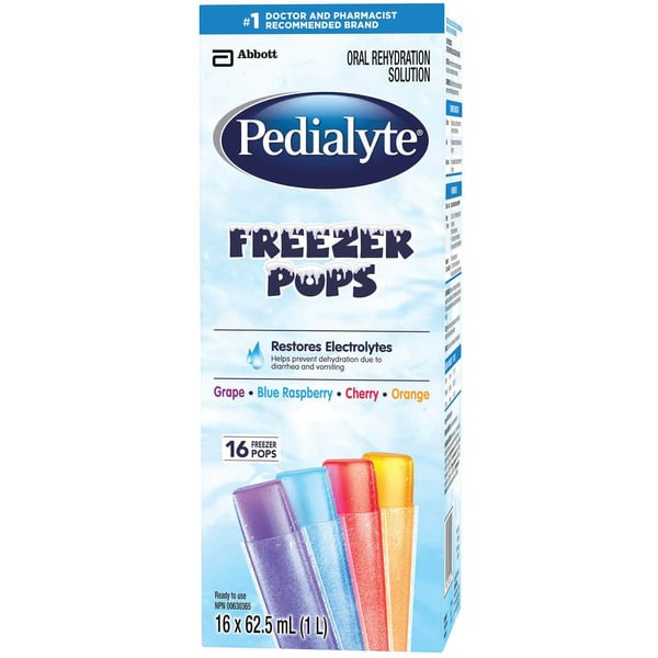 Baby Food & Formula Pedialyte Electrolyte Popsicles, Variety Pack hero