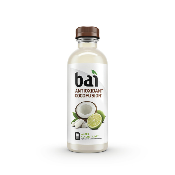 Refrigerated Bai Cocofusions Antioxidant Cocofusion Beverage Andes Coconut Lime hero