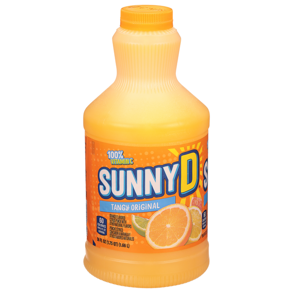 Beverages SunnyD Tangy Original Orange Juice Drink hero