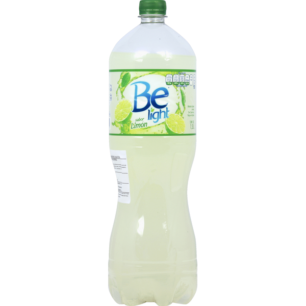 Soft Drinks Be Light Flavored Water, Zero Calories, Lemon hero