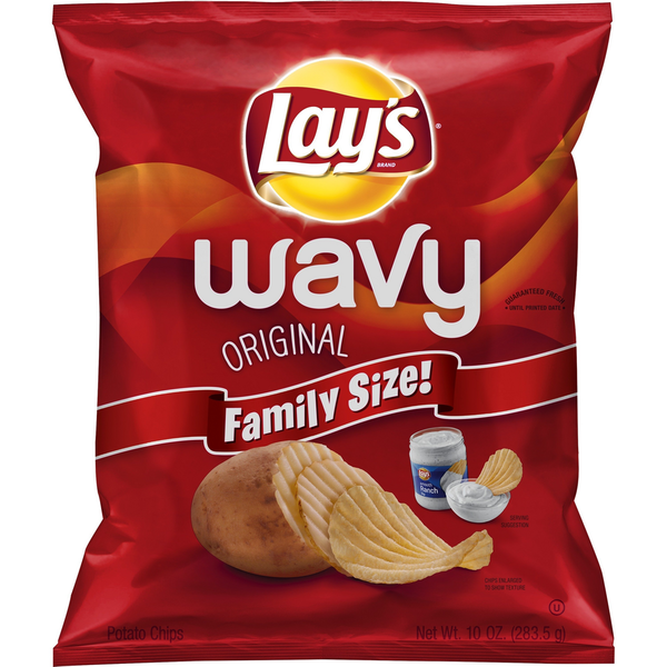 Chips & Pretzels Lay's Potato Chips , Original hero