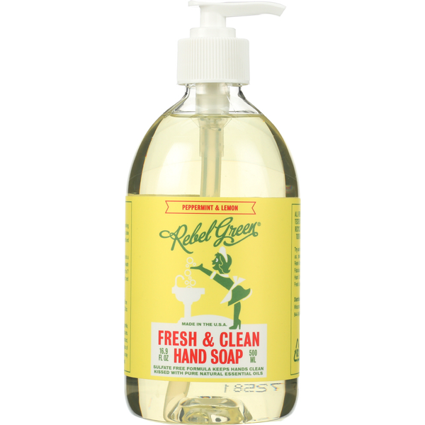 Beauty Rebel Green Hand Soap hero