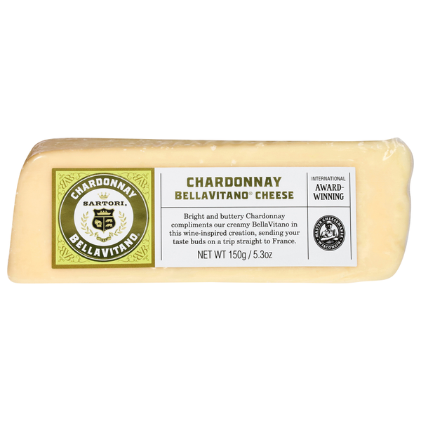 Specialty Cheeses Sartori Cheese, Chardonnay hero