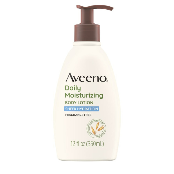 Hand Care Aveeno Sheer Hydration Daily Moisturizing Dry Skin Lotion hero