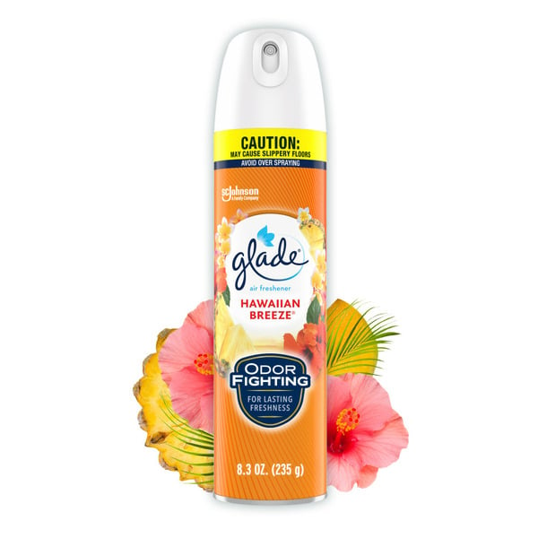 Air Fresheners & Candles Glade Aerosol Spray Air Freshener for Home, Hawaiian Breeze Scent hero